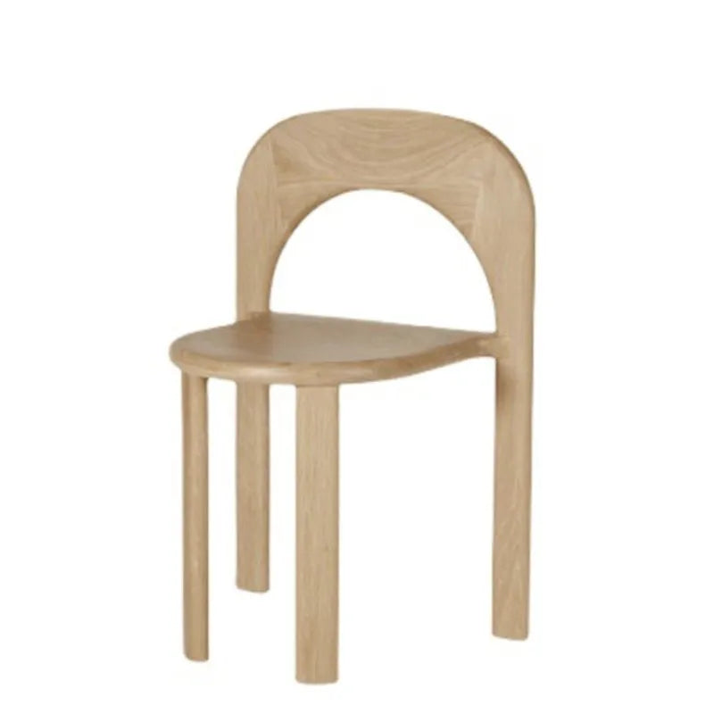 ScandiWood Solid Dining Chair